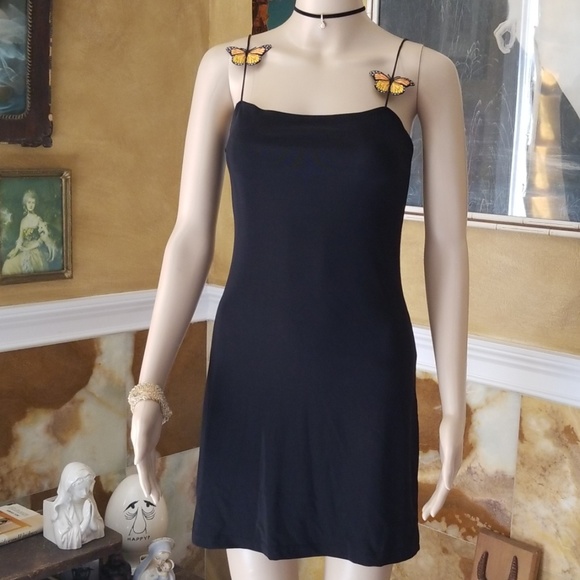 black butterfly vintage dresses